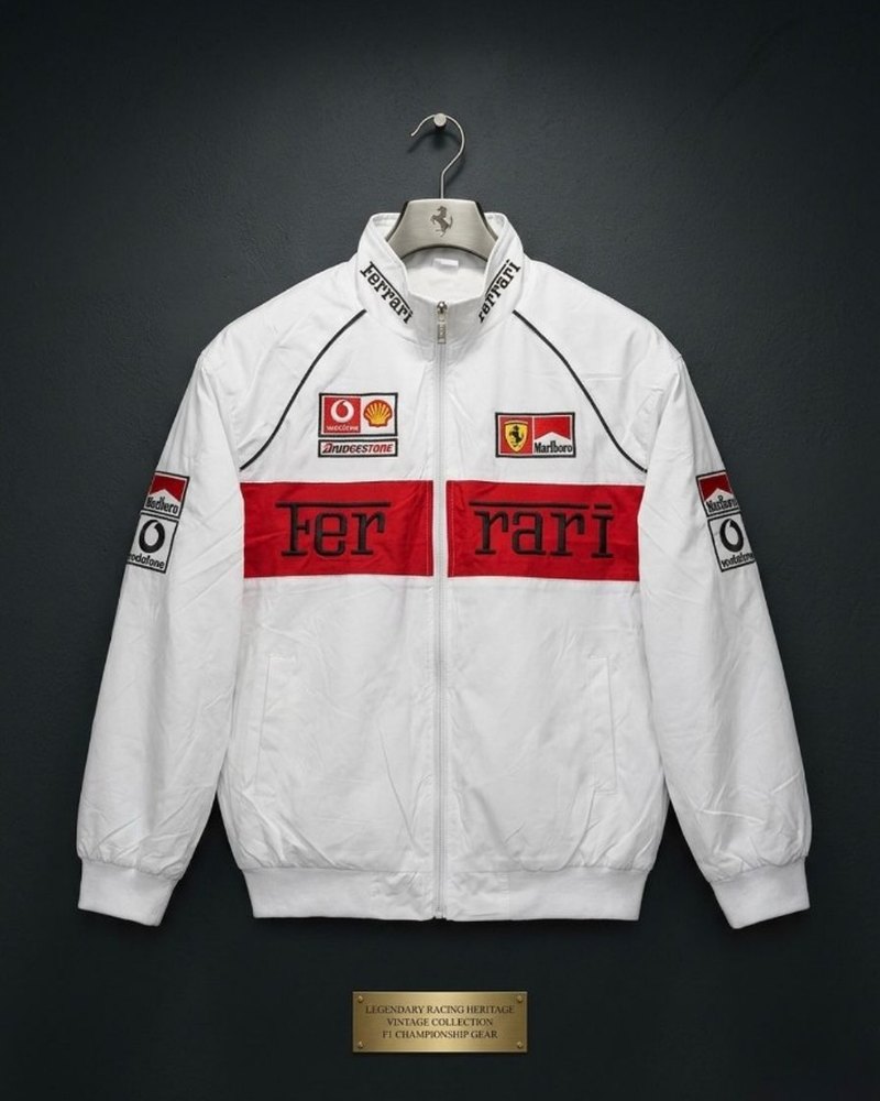 White Racing Jacket